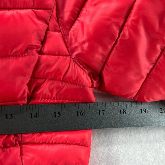 Boulder Gear Puffer Jacket Girls Sz S Full Zip Long Sleeve Insulated Outdoor Red - Picture 11 of 12